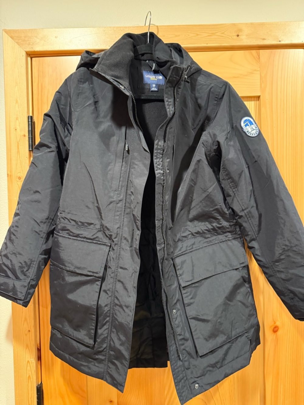 Lands' End Squal Hooded Parka Jacket